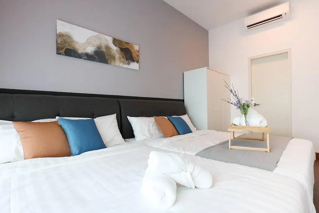 Apartment Elegant Homes 9Pax 5Bed Sunway Pyramid-Lagoon 2 Car Park Petaling Jaya